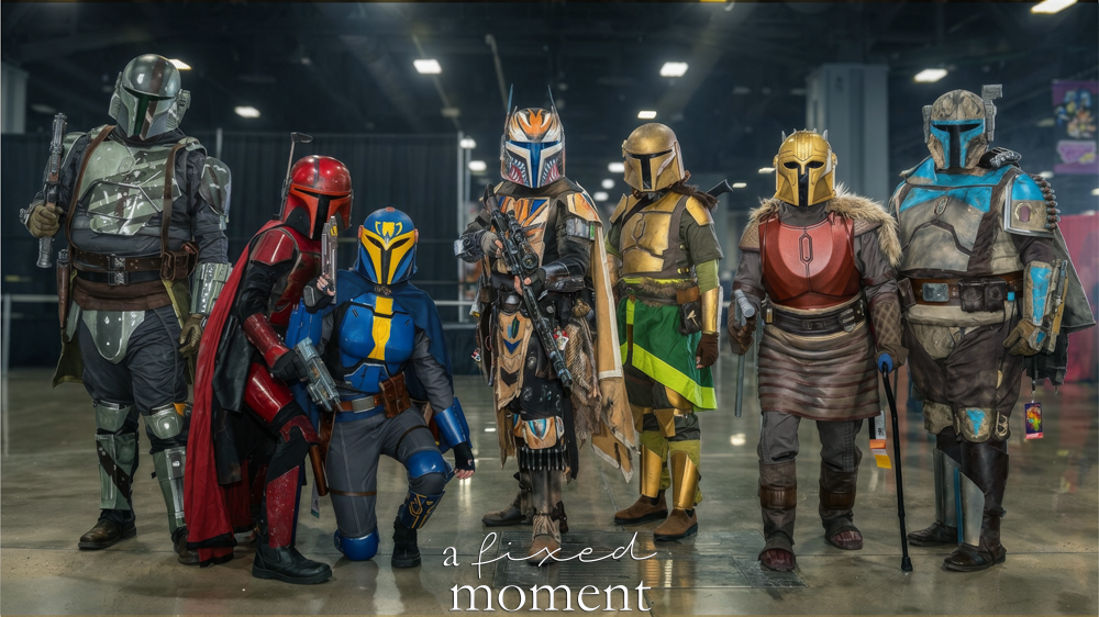 Mandalorian group cosplay at Awesome Con 2026 in Washington, D.C.