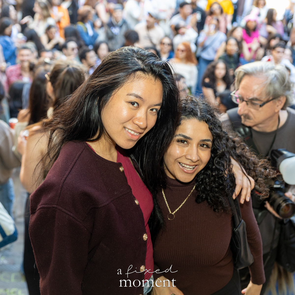 Attendee portrait crowd