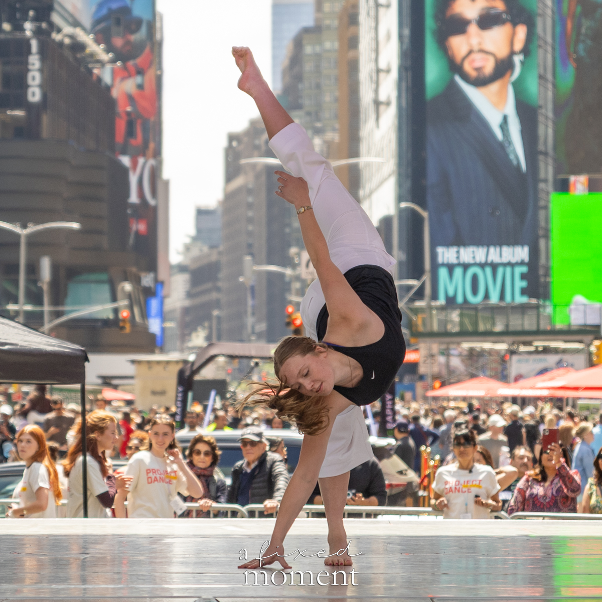 Project Dance dancer inverted balance