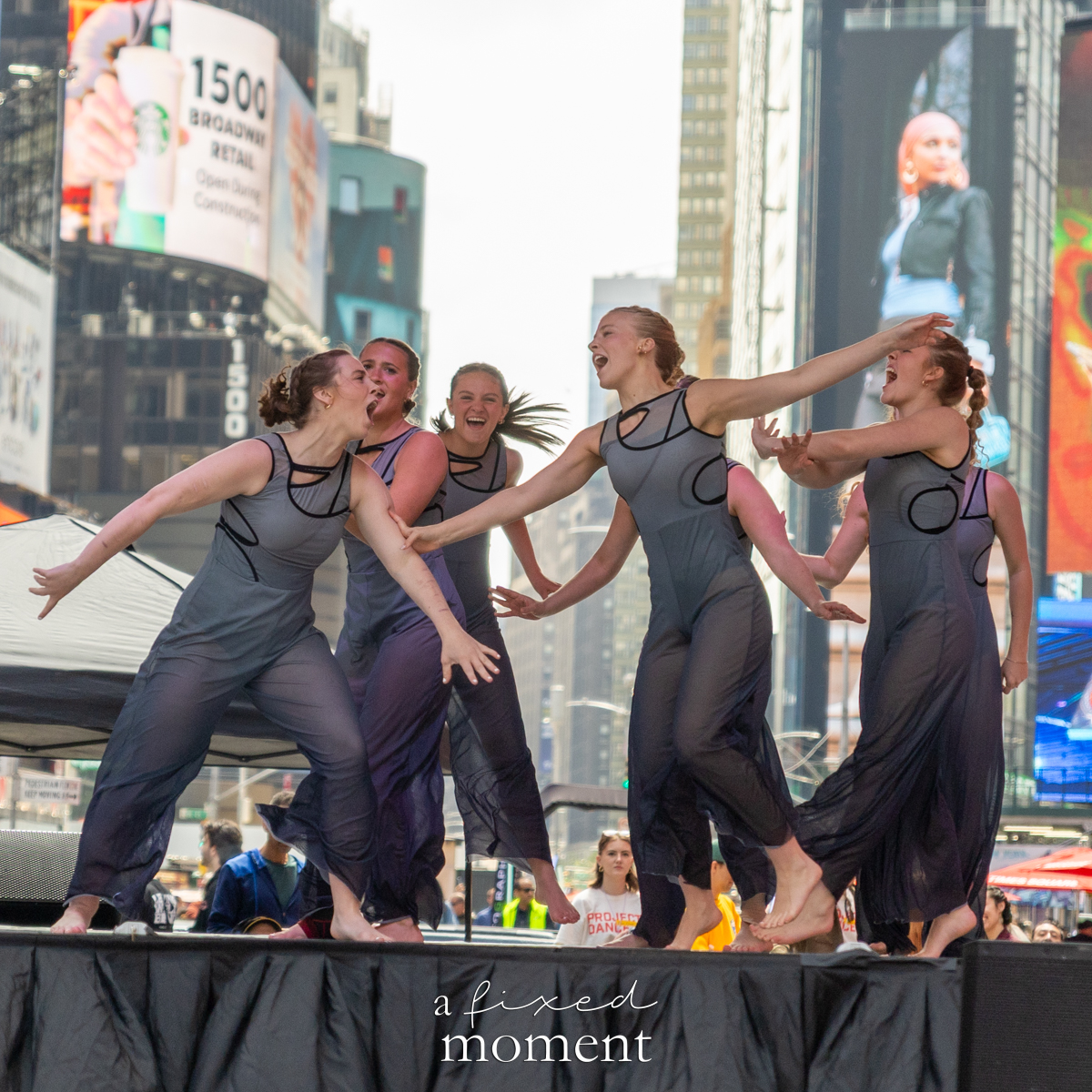 Project Dance group expressive movement