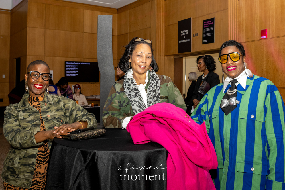 Attendees wait for the show inside Brooklyn Public Library during Brooklyn's 2026 People's Ball