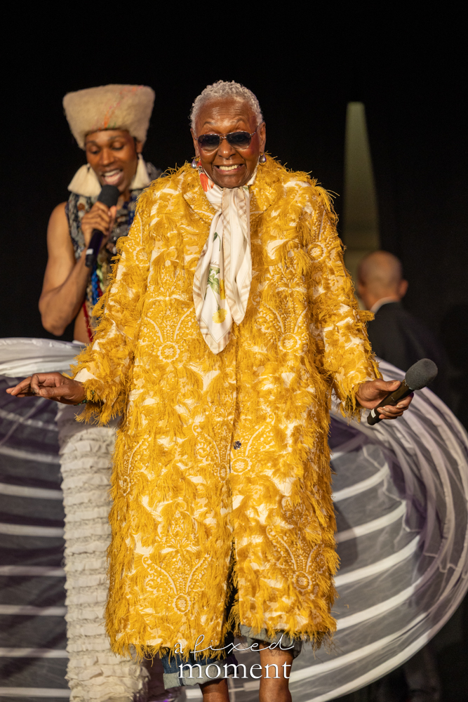 Bethann Hardison and Souleo onstage during Brooklyn's 2026 People's Ball