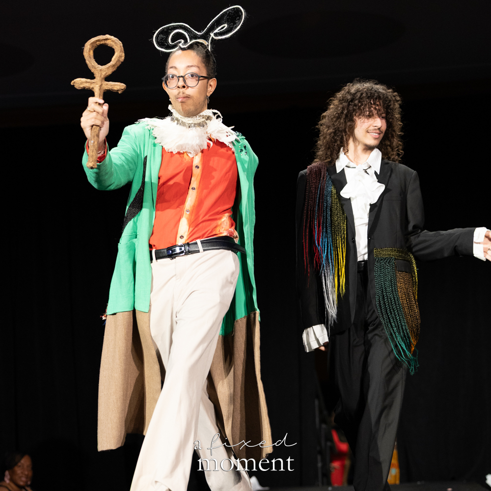 @sebby195 and @christianmichaelca walk the runway together at Brooklyn's 2026 People's Ball