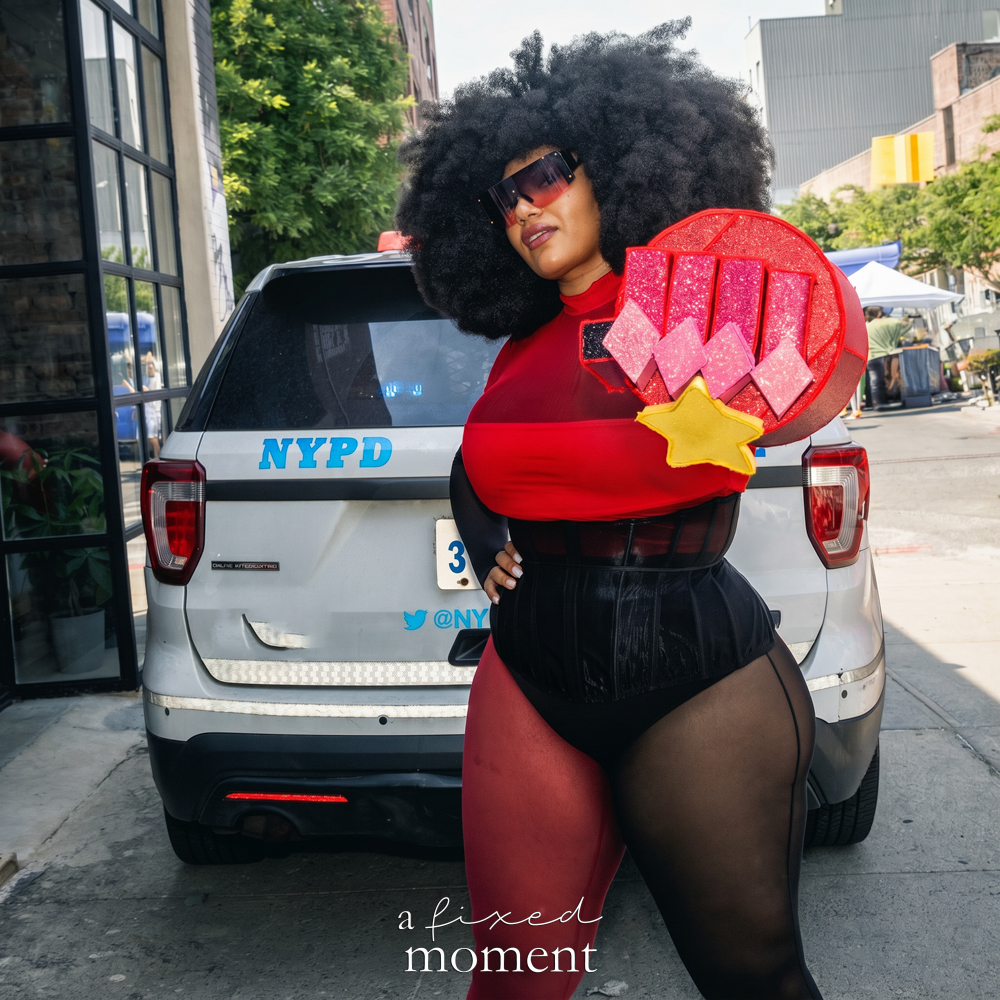 @jadamichael in a Garnet-inspired cosplay at Brooklyn Comic Con 2026