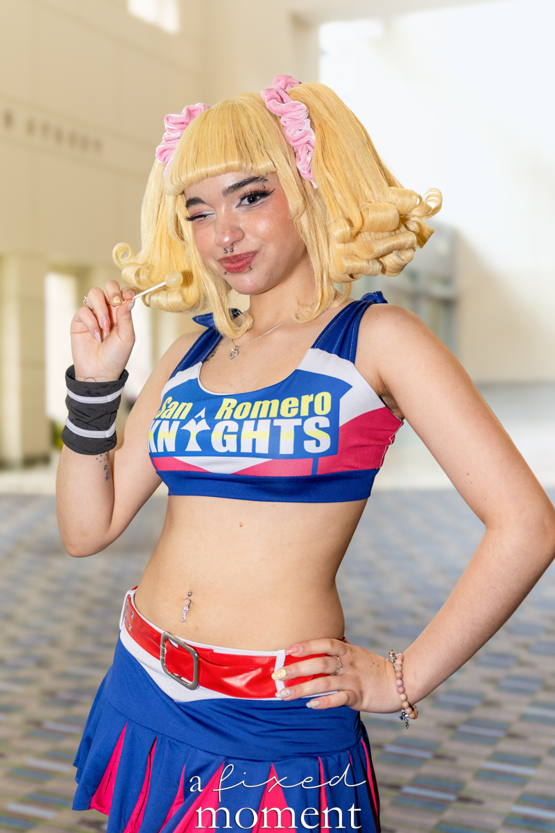 Juliet Starling Lollipop Chainsaw cosplay by pixellpez at Fan Expo Philadelphia 2026