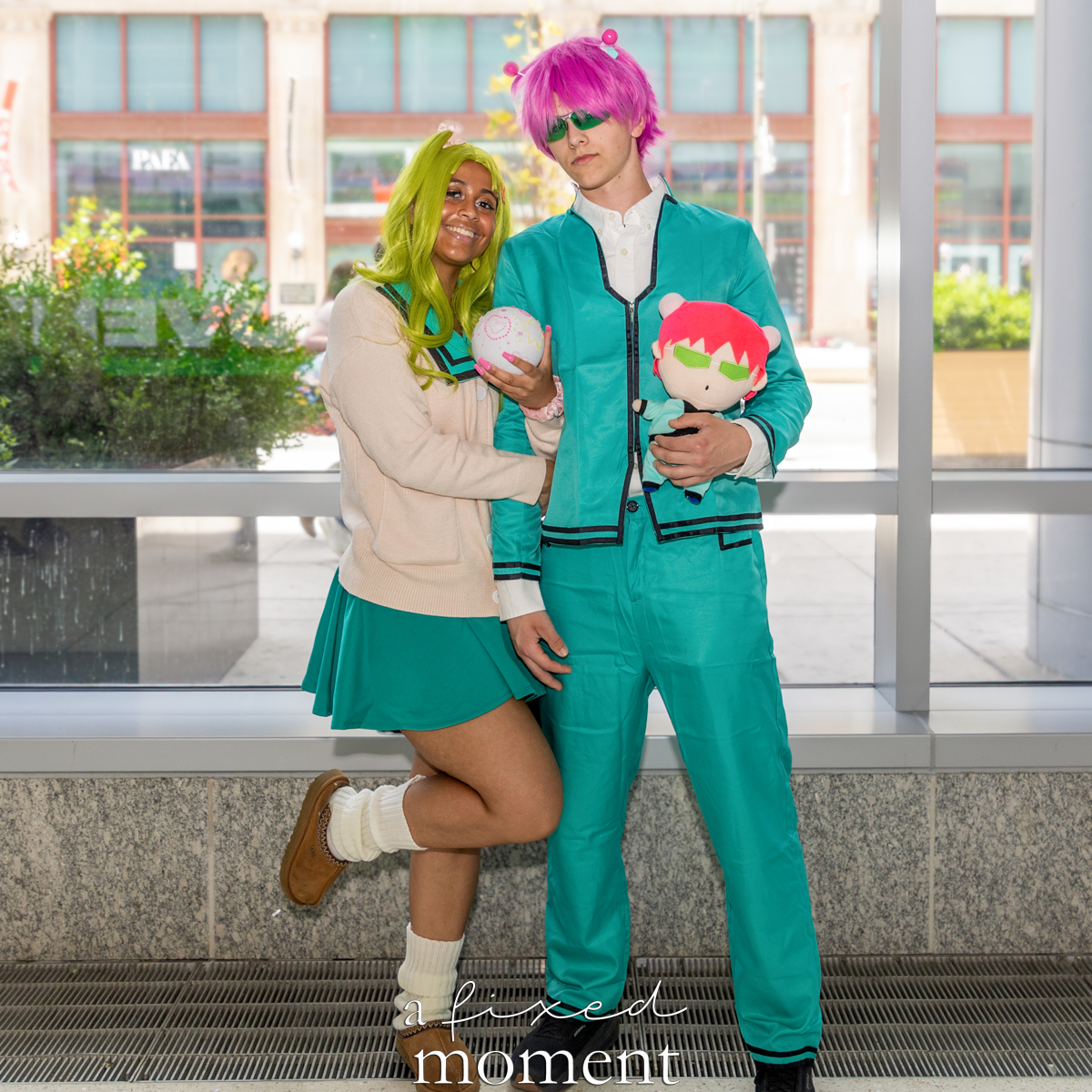 Saiki K-inspired cosplay by strawbc4ke at Fan Expo Philadelphia 2026