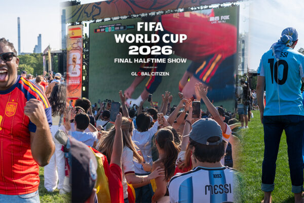 Central Park World Cup Watch Party: Spain Wins Sold-out Central Park crowd watches Spain defeat Argentina in the 2026 FIFA World Cup Final