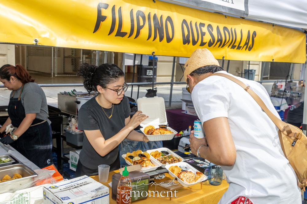 Dilla MNL Filipino quesadillas vendor at House of GOAL in Brooklyn
