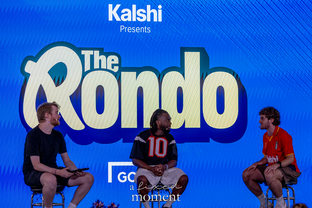 Kalshi Presents The Rondo live stage panel at House of GOAL in Brooklyn