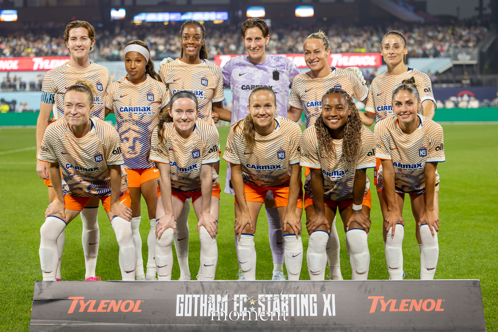 Gotham FC Queens Classic starting lineup at Citi Field