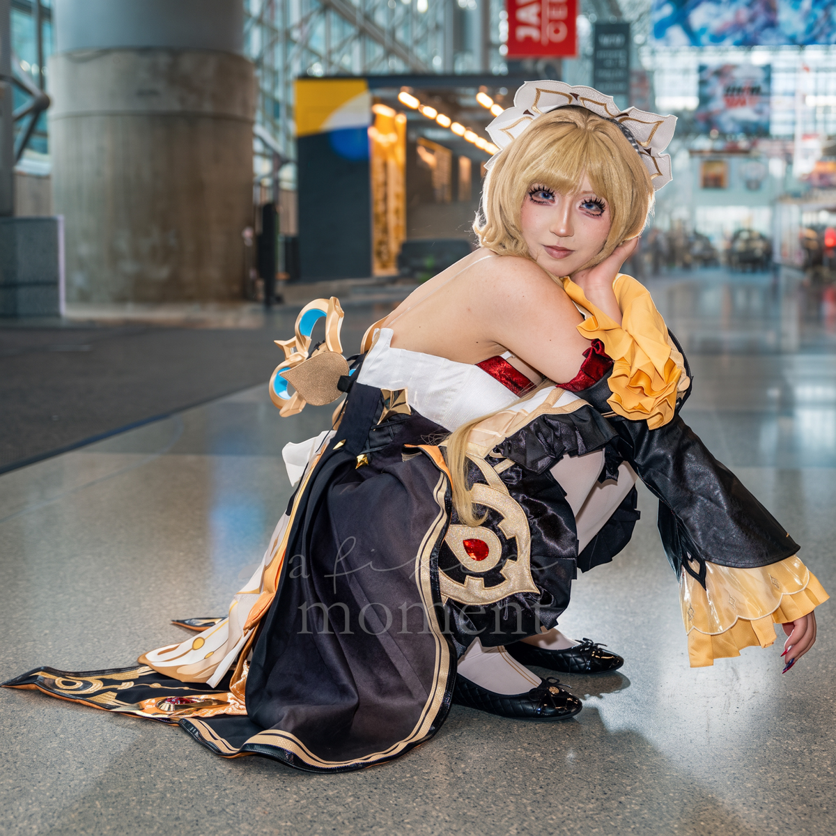@emxii poses as Sandrone from Genshin Impact during Anime NYC 2026