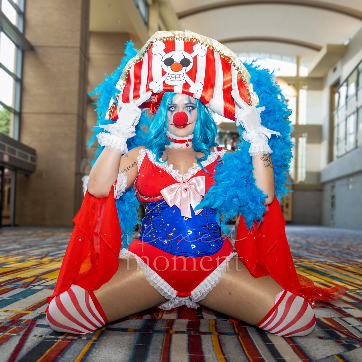 Buggy the Clown One Piece cosplay by cosplamber at ConnectiCon 2026