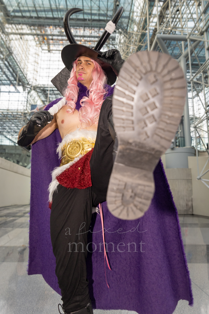 @nanaakaonasis as Gecko Moria from One Piece at Anime NYC 2026 Day Two
