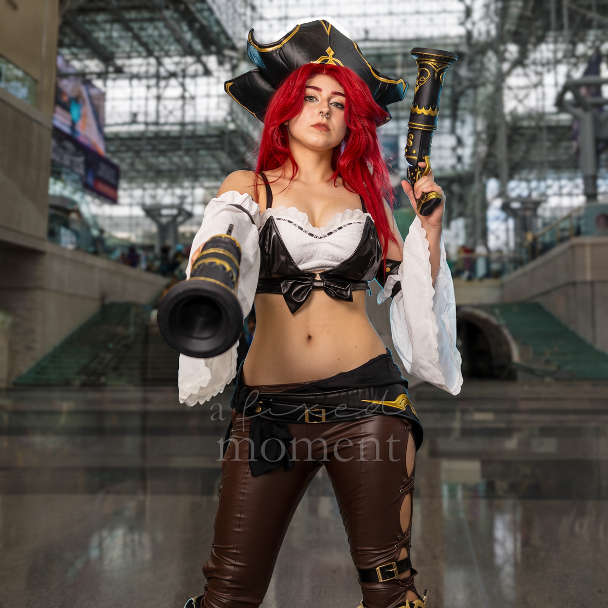 @revbled as Miss Fortune from League of Legends at Anime NYC 2026 Day Two
