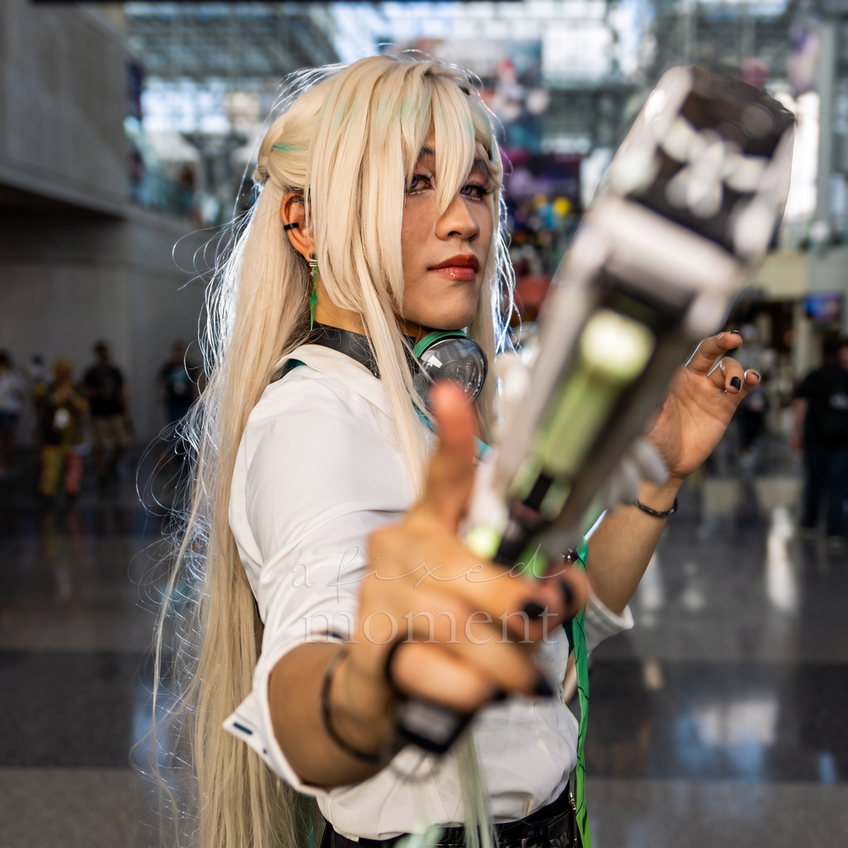 @yorunihanabi as Anby Demara from Zenless Zone Zero at Anime NYC 2026 Day Two