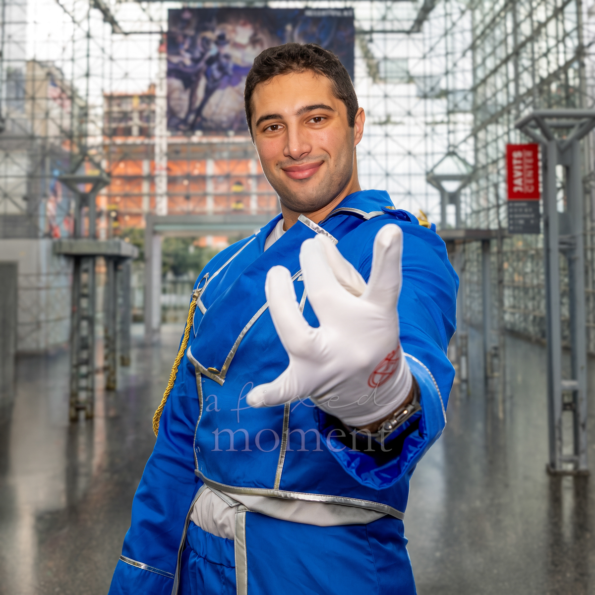 @brandoncr9 as Roy Mustang from Fullmetal Alchemist at Anime NYC 2026 Day Two
