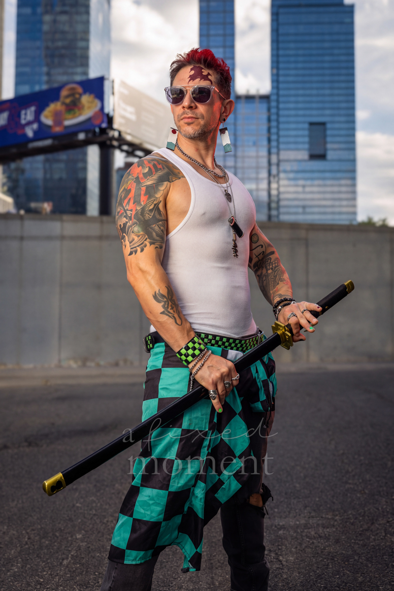 @dannycarmelo as Tanjiro Kamado from Demon Slayer at Anime NYC 2026 Day Two
