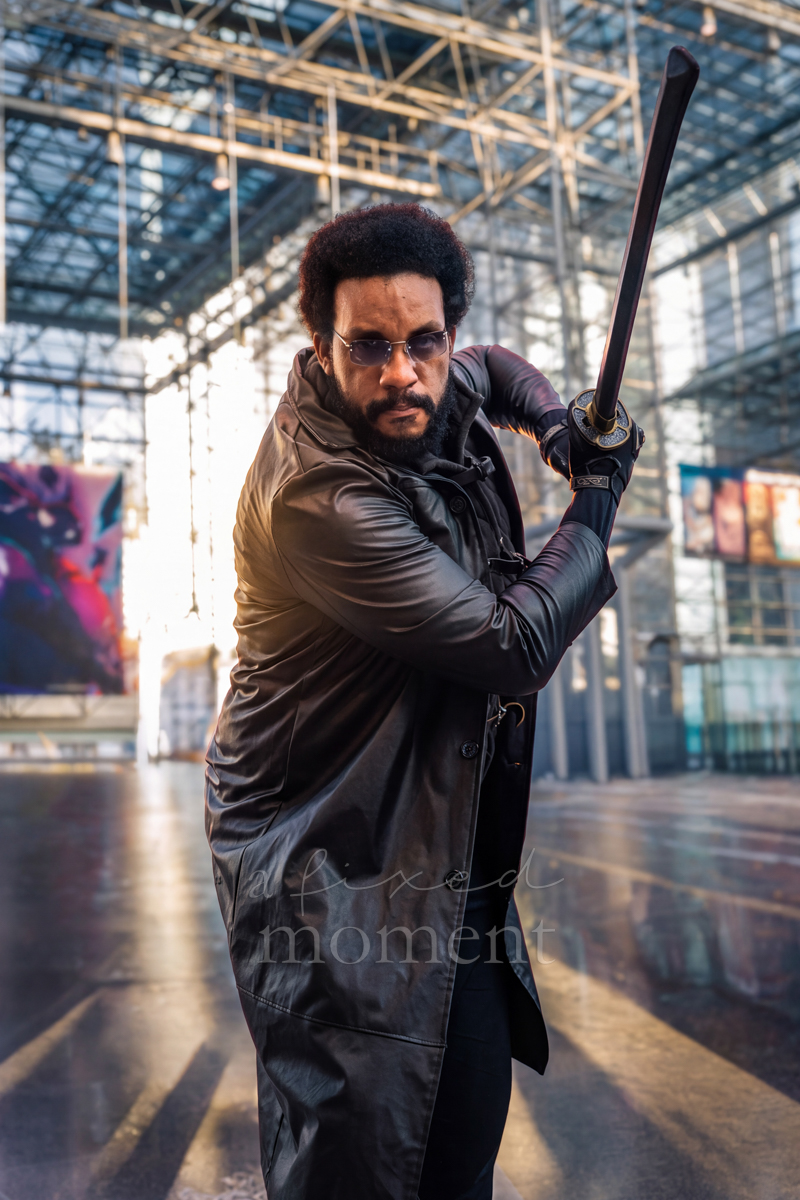 @darthcjay as Blade from Marvel at Anime NYC 2026 Day Two