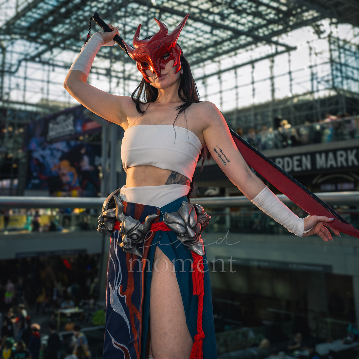 @gabra_kazam as Yone from League of Legends at Anime NYC 2026 Day Two