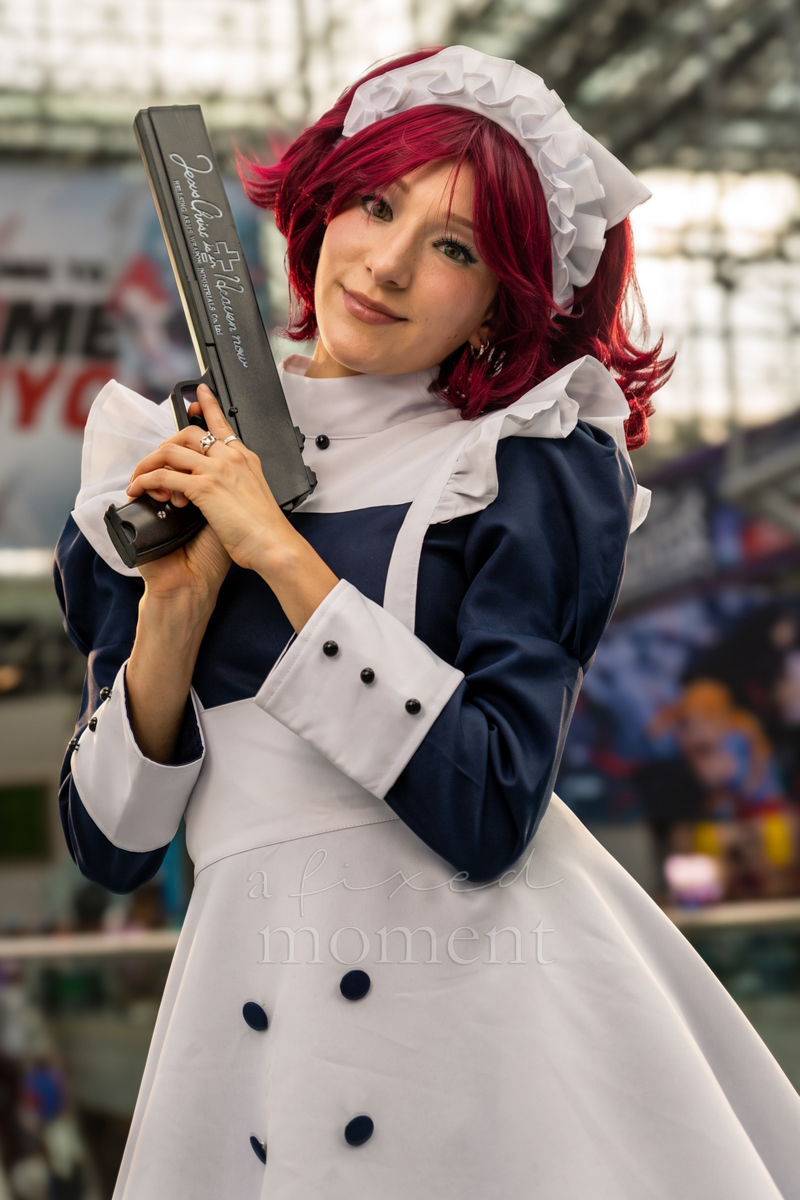 @nicoleaaalejandra as Mey-Rin from Black Butler at Anime NYC 2026 Day Two