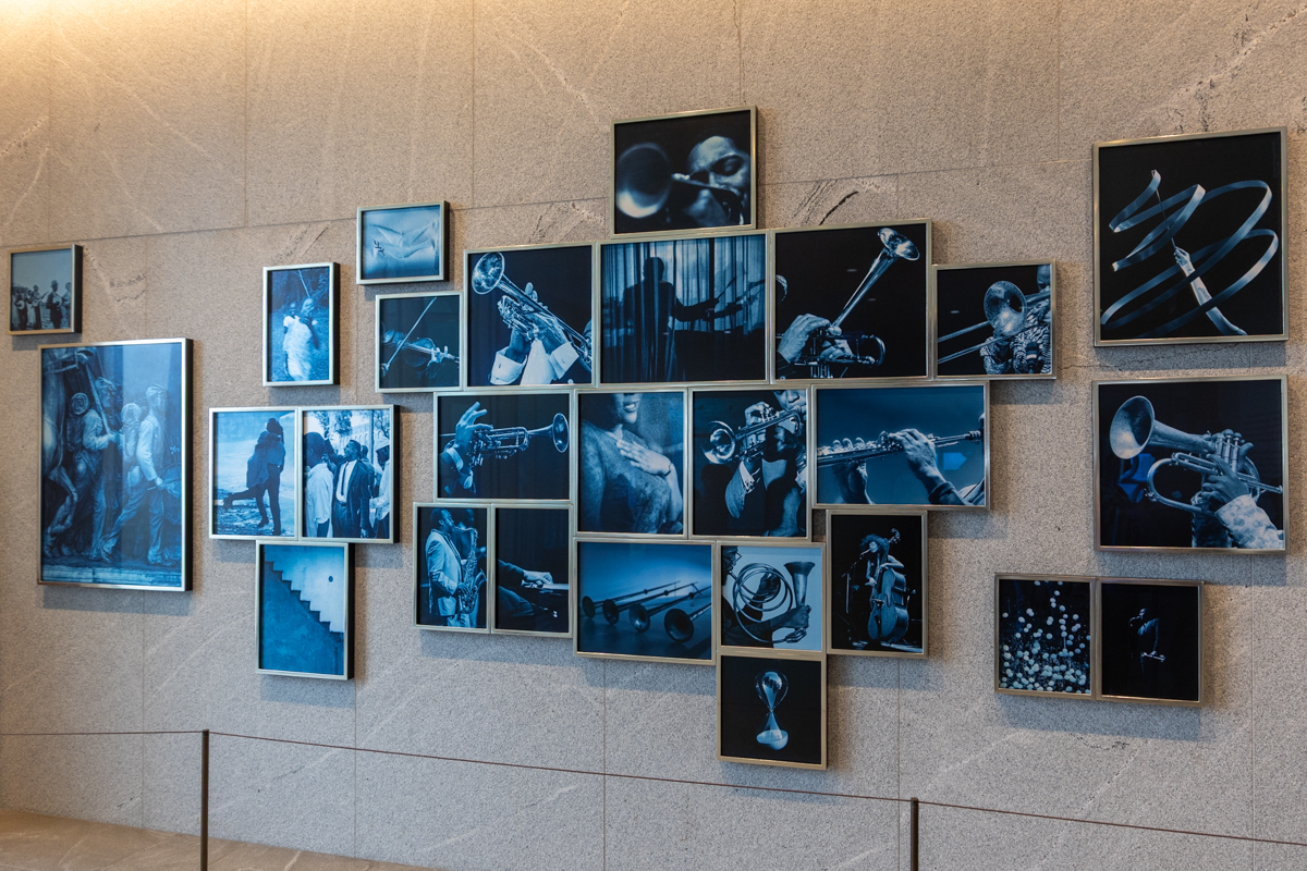 Carrie Mae Weems' The Cool Blue Wind in the Sky Room Vista