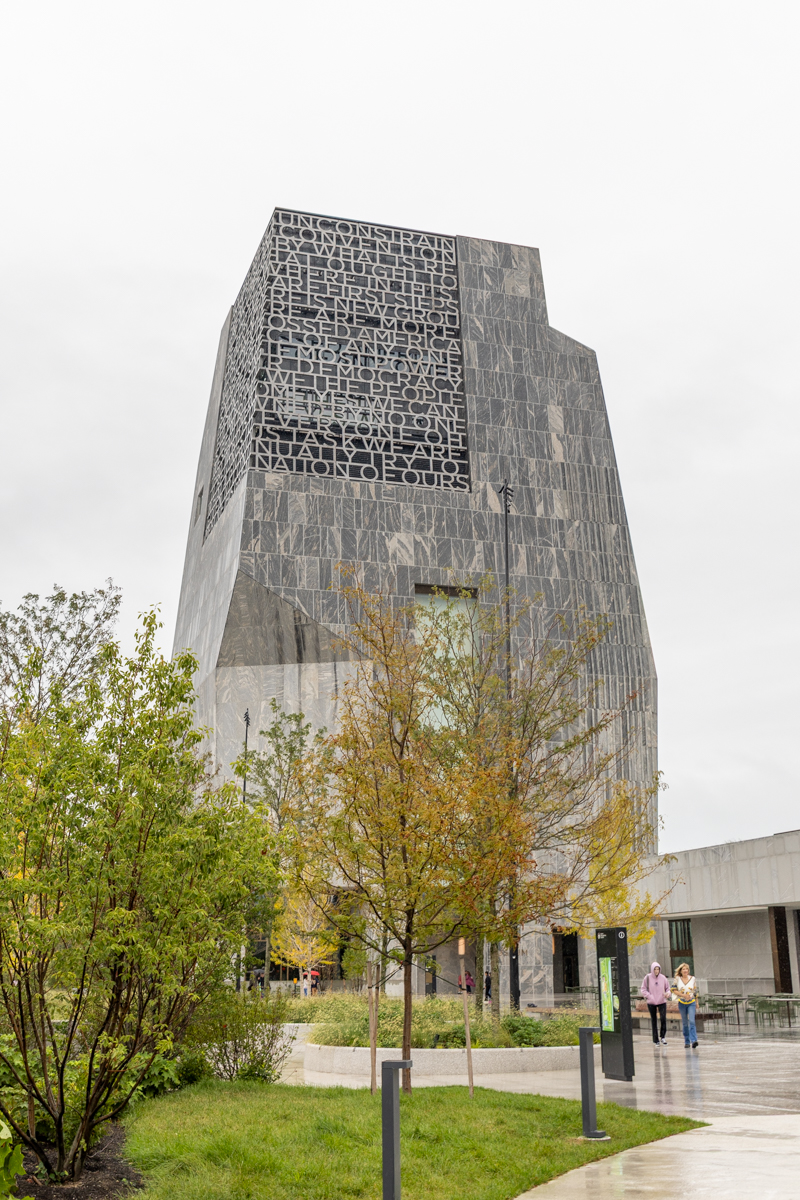 Museum tower at the Obama Presidential Center in Chicago