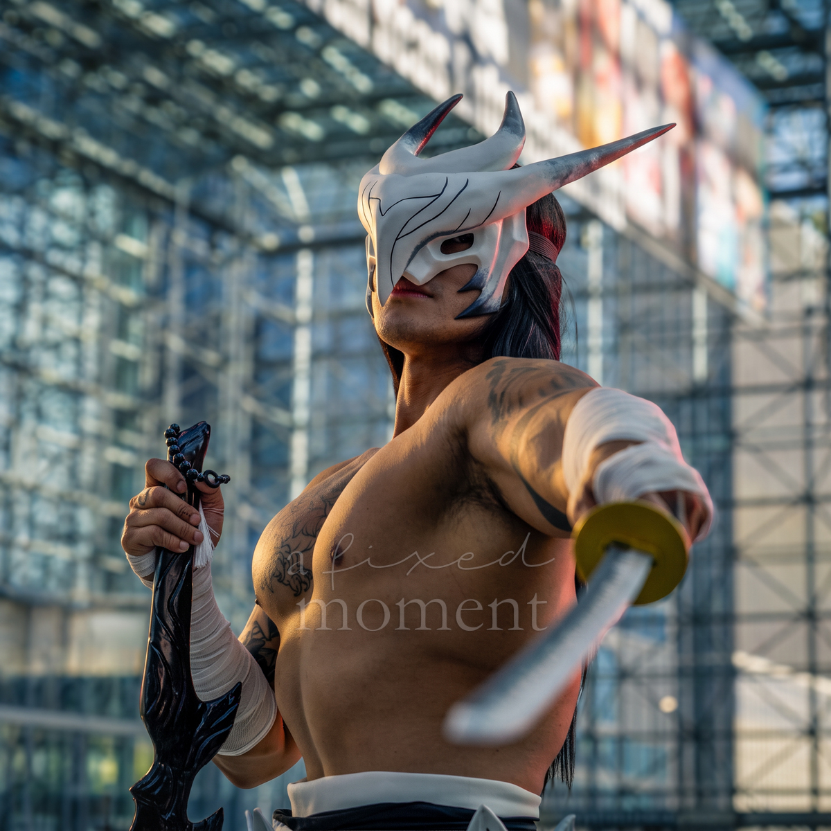 @ryfam_ as Yone from League of Legends at Anime NYC 2026 Day Two