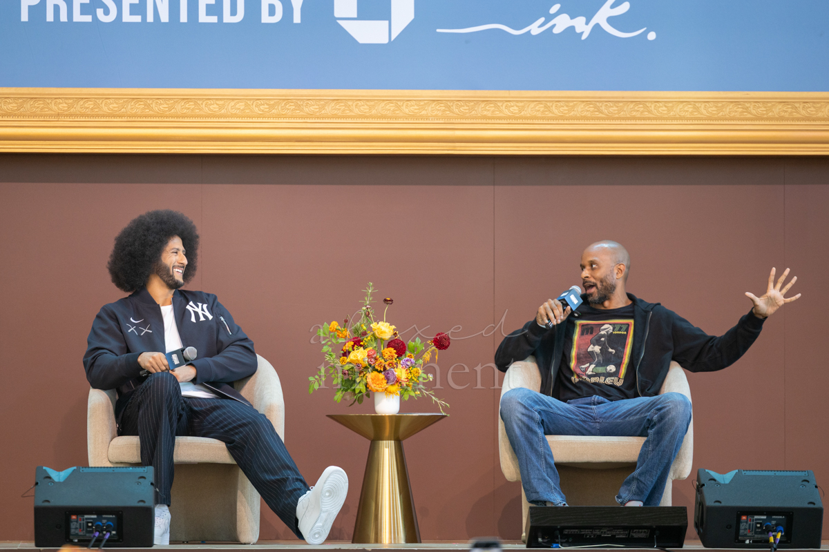 Colin Kaepernick in conversation with Bomani Jones at CultureCon