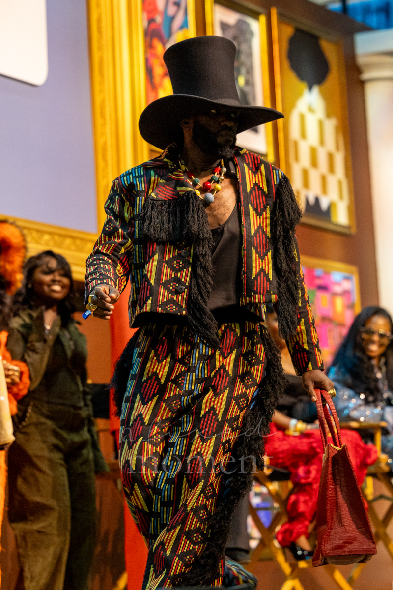 Fringed ensemble at the CultureCon fashion show