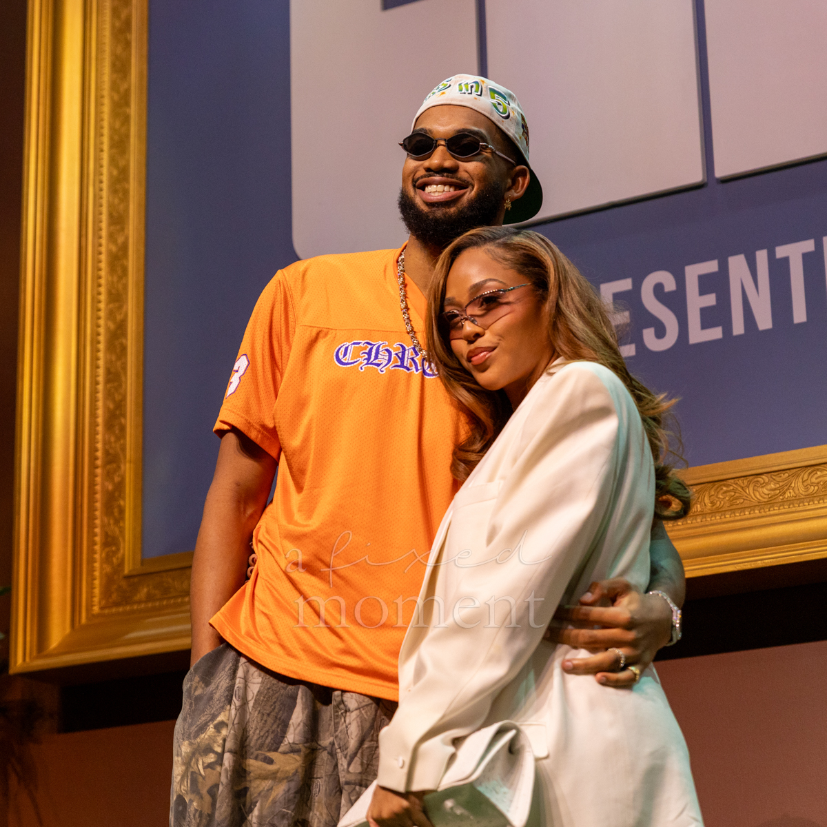 Hunter Harris, Jordyn Woods and Karl-Anthony Towns at CultureCon NYC 2026