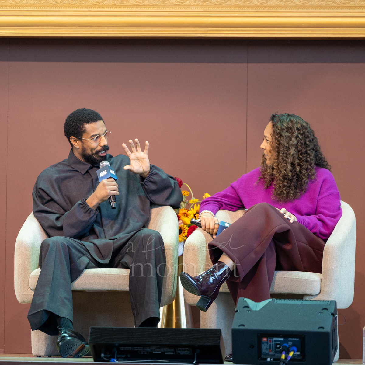 Michael B. Jordan onstage at CultureCon NYC 2026
