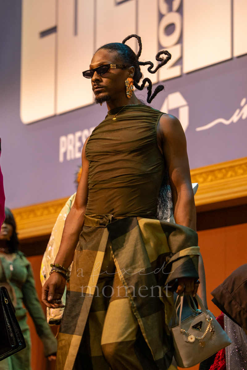 Plaid Ensemble At The Fashion Show at CultureCon NYC 2026.